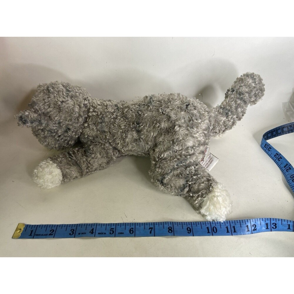 Gund 1138 Bootsie Cat Kitty Kitten Gray Plush Stuffed Animal Toy - Picture 8 of 8